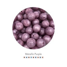 Load image into Gallery viewer, 12mm Round Silicone Beads - BabybeadsSA