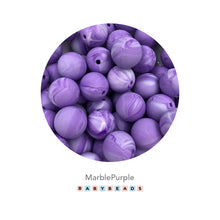 Load image into Gallery viewer, 9mm Silicone Round Beads.