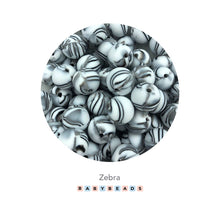 Load image into Gallery viewer, 9mm Silicone Round Beads.