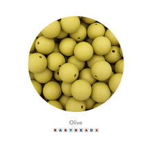 Load image into Gallery viewer, 12mm Round Silicone Beads - BabybeadsSA