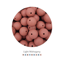 Load image into Gallery viewer, 12mm Round Silicone Beads - BabybeadsSA