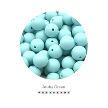Load image into Gallery viewer, 9mm Round Silicone Beads - BabybeadsSA