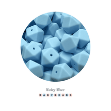 Load image into Gallery viewer, Hexagon Silicone Beads 17mm - BabybeadsSA