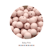 Load image into Gallery viewer, 12mm Round Silicone Beads - BabybeadsSA