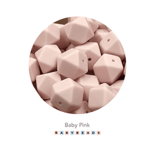 Load image into Gallery viewer, Hexagon Silicone Beads 17mm - BabybeadsSA
