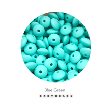 Load image into Gallery viewer, Lentil Silicone Beads 11mm x 6mm.