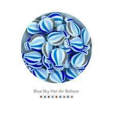 Load image into Gallery viewer, Silicone Beads - Hot Air Ballooon.
