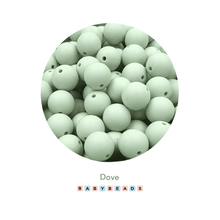 Load image into Gallery viewer, 19/20mm Round Silicone Beads.