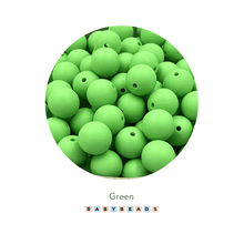 Load image into Gallery viewer, 12mm Round Silicone Beads - BabybeadsSA