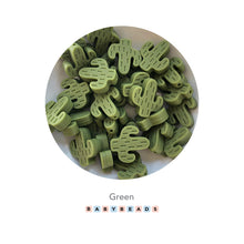 Load image into Gallery viewer, Silicone Beads - Cactus - BabybeadsSA