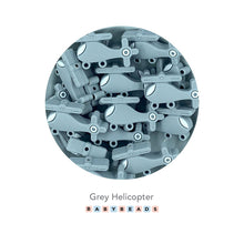 Load image into Gallery viewer, Silicone Beads - Helicopter.