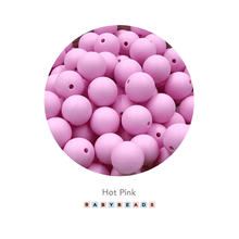 Load image into Gallery viewer, 12mm Round Silicone Beads - BabybeadsSA