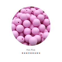 Load image into Gallery viewer, 9mm Round Silicone Beads - BabybeadsSA