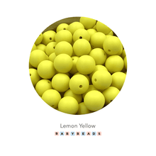 Load image into Gallery viewer, 12mm Round Silicone Beads - BabybeadsSA