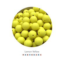 Load image into Gallery viewer, 9mm Round Silicone Beads - BabybeadsSA