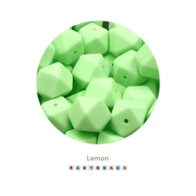 Load image into Gallery viewer, Hexagon Silicone Beads 17mm - BabybeadsSA