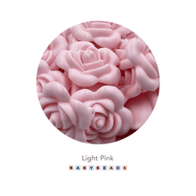 Load image into Gallery viewer, Silicone Beads - Rose - BabybeadsSA
