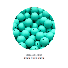 Load image into Gallery viewer, 9mm Round Silicone Beads - BabybeadsSA