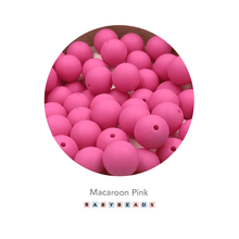 Load image into Gallery viewer, 12mm Round Silicone Beads - BabybeadsSA