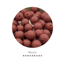 Load image into Gallery viewer, 9mm Round Silicone Beads - BabybeadsSA