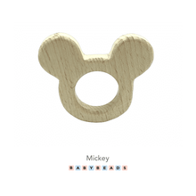 Load image into Gallery viewer, Wooden Teether - Mickey.
