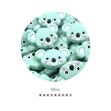 Load image into Gallery viewer, Silicone Beads - Koala Face - BabybeadsSA