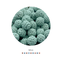 Load image into Gallery viewer, Crochet Wooden Bead 20mm.