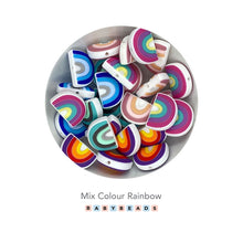 Load image into Gallery viewer, Silicone Beads - Rainbow.
