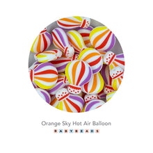 Load image into Gallery viewer, Silicone Beads - Hot Air Ballooon.