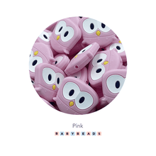 Load image into Gallery viewer, Silicone Beads - Owl - BabybeadsSA