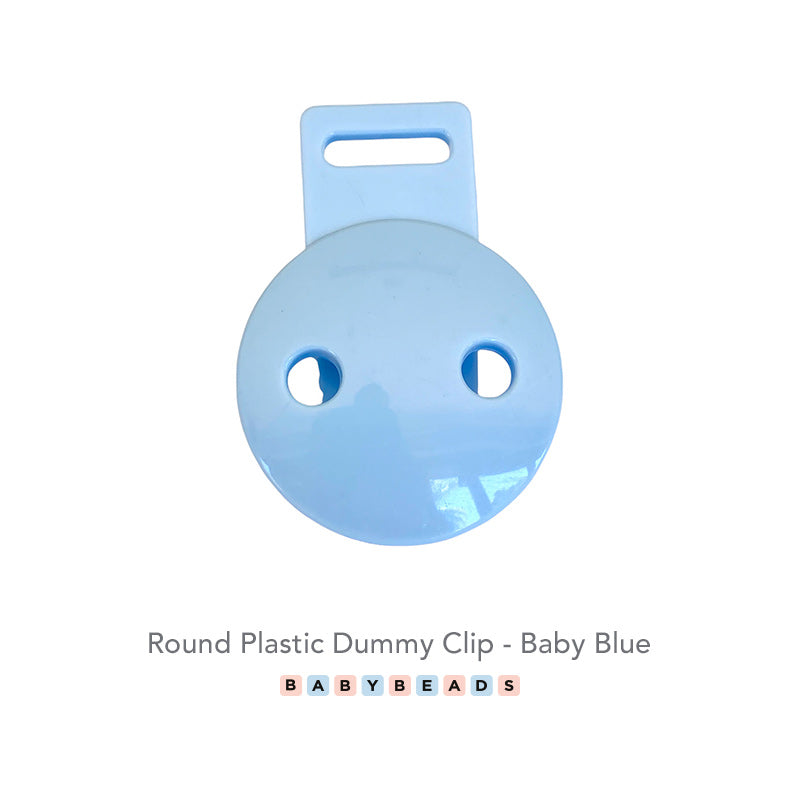 Round Plastic Dummy Clips BabybeadsSA