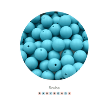 Load image into Gallery viewer, 12mm Round Silicone Beads - BabybeadsSA