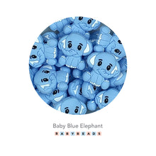Load image into Gallery viewer, Silicone Beads - Elephant Beads.