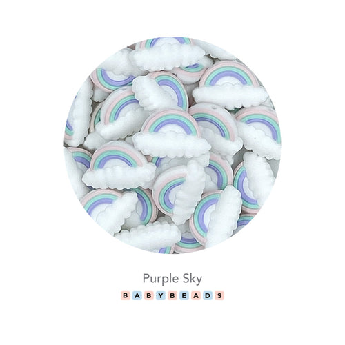 Silicone Beads - Rainbows - BabybeadsSA