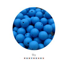 Load image into Gallery viewer, 9mm Round Silicone Beads - BabybeadsSA