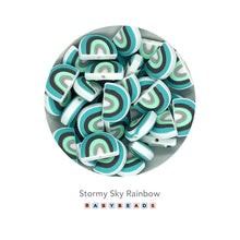 Load image into Gallery viewer, Silicone Beads - Rainbow.