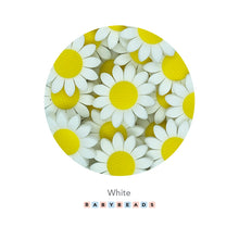 Load image into Gallery viewer, Silicone Beads - Sunflowers.
