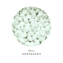 Load image into Gallery viewer, Lentil Silicone Beads 11mm x 6mm - BabybeadsSA