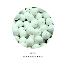Load image into Gallery viewer, 9mm Round Silicone Beads - BabybeadsSA