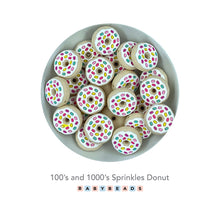 Load image into Gallery viewer, Silicone Beads - Donuts.
