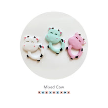 Load image into Gallery viewer, Silicone Teethers -  Cow.
