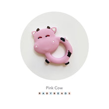 Load image into Gallery viewer, Silicone Teethers -  Cow.
