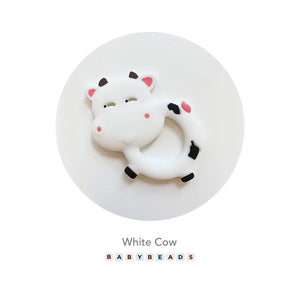Silicone Teethers -  Cow.