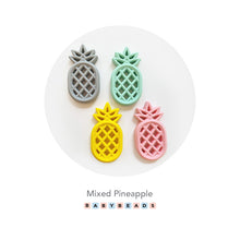 Load image into Gallery viewer, Silicone Teethers -  Pineapple.
