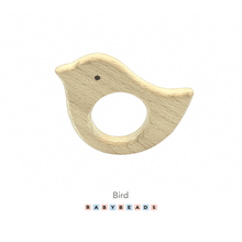 Load image into Gallery viewer, Wooden Teether - Bird.
