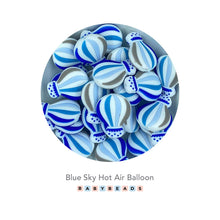 Load image into Gallery viewer, Silicone Beads - Hot Air Ballooon.
