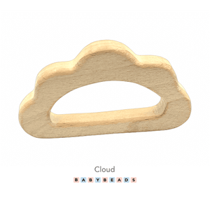 Wooden Teether - Cloud.