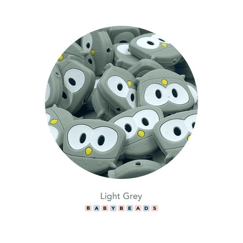 Silicone Beads - Owl - BabybeadsSA