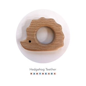 Wooden Teethers - Hedgehog.