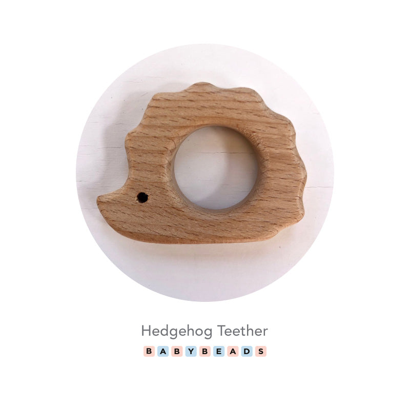 Wooden Teethers - Hedgehog.